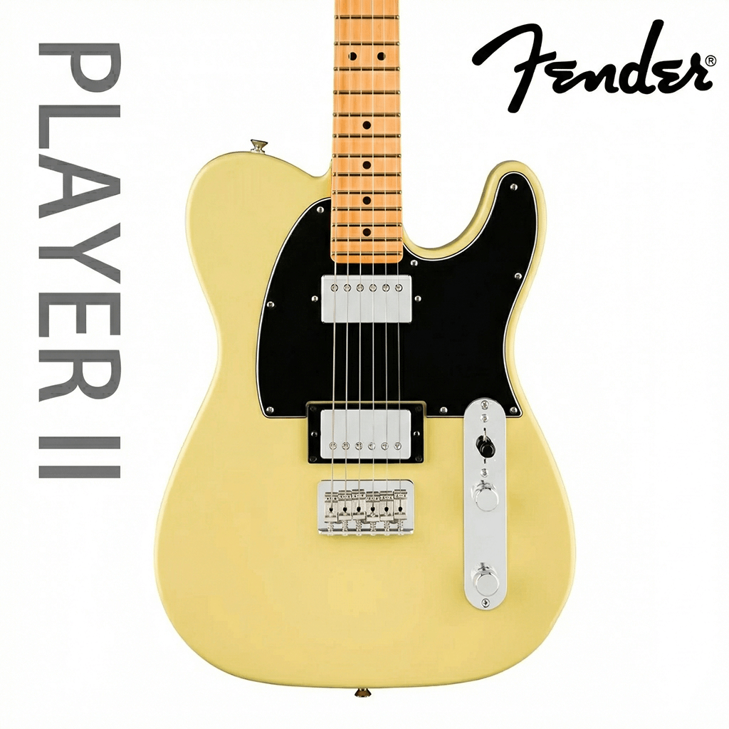 Fender Player II Telecaster HH 電吉他 MN Yellow