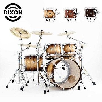 DIXON北美楓木Artisan Exotic 懸吊式5PCS鼓組~(含支架/銅鈸/踏板/鼓椅)
