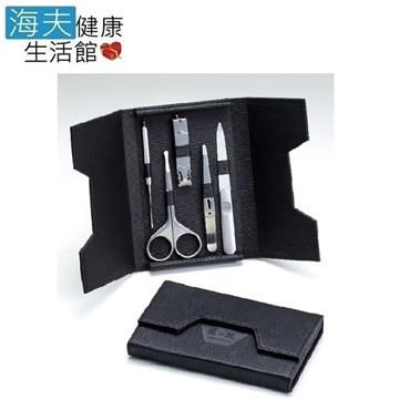 GB綠鐘 【南紡購物中心】 【海夫健康生活館】日本 匠之技 鍛造鋼 修容5件組 旅行隨身盒之禮品組(G-3113)