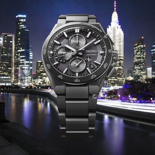 SEIKO精工 錶 Astron GPS衛星錶 太陽能錶 鈦金屬錶 手錶 男錶-5X83-0AA0SDSSH155J1-SK043