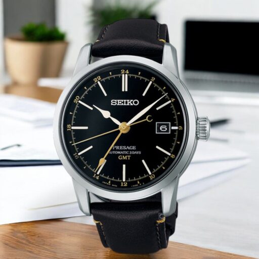 SEIKO精工 Prospex GMT 日本漆藝機械錶 男錶-40.2mm (SPB447J1/6R54-00F0C)