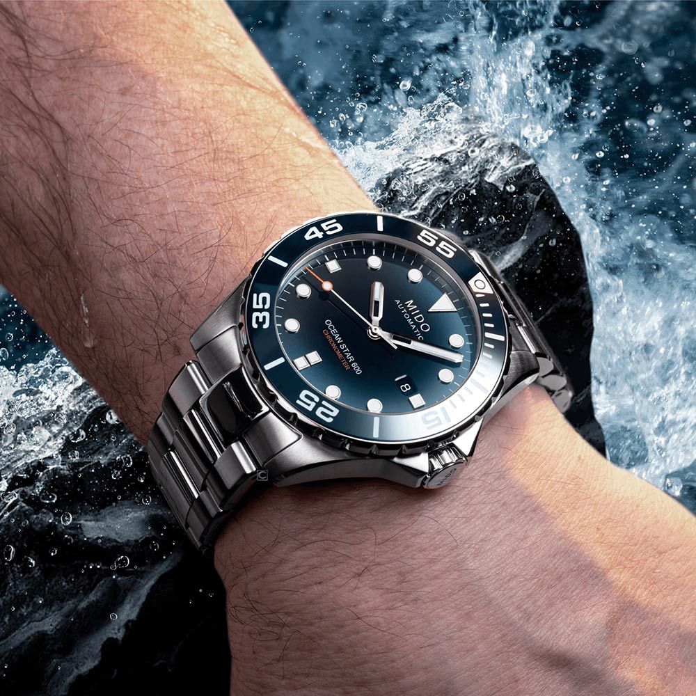 MIDO美度 Ocean Star 海洋之星 600米潛水機械錶-M0266081104101/43.5mm