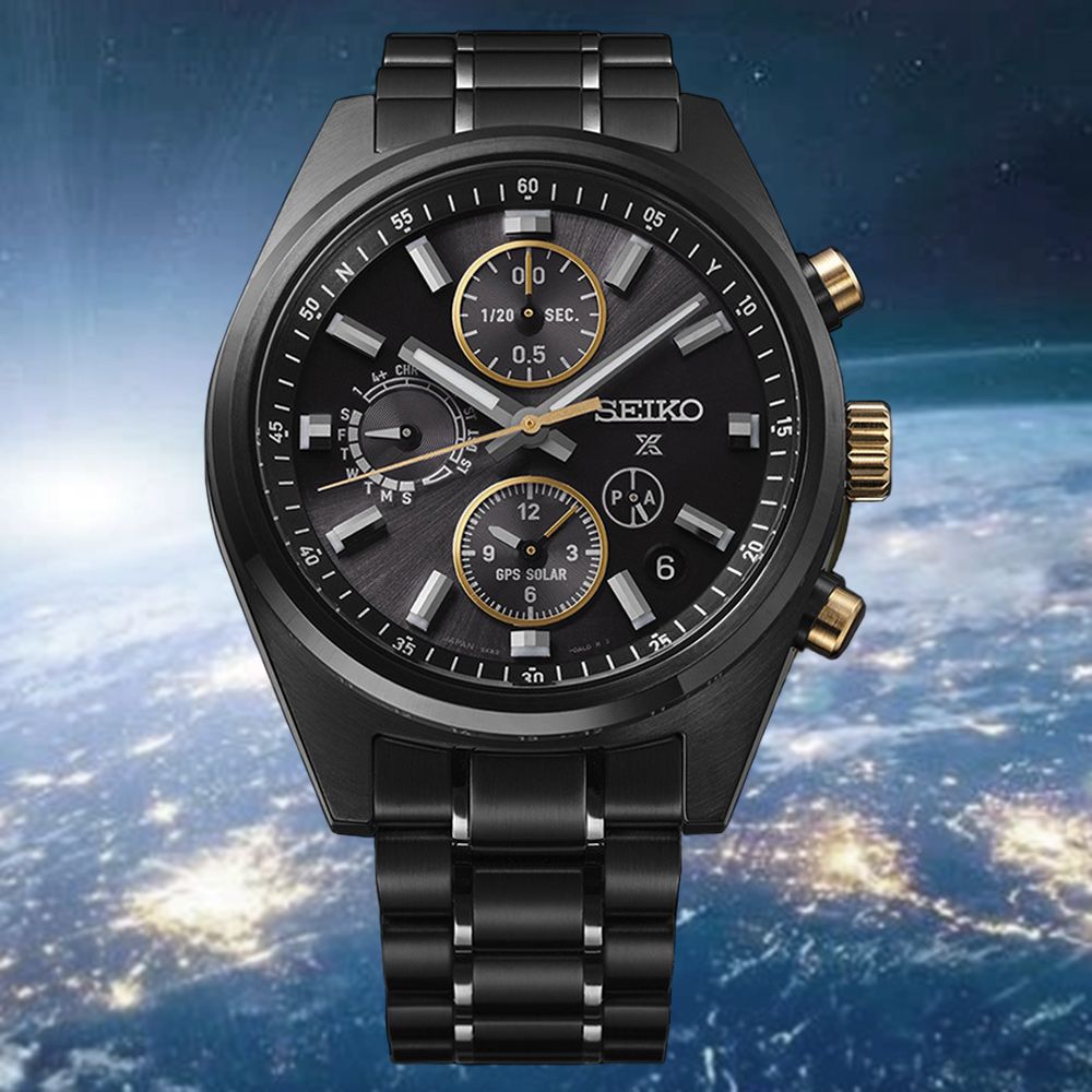 SEIKO精工 Prospex 100週年限量 GPS 衛星對時 太陽能 計時男錶_SK028 SSH169J1/5X83-0AJ0SD