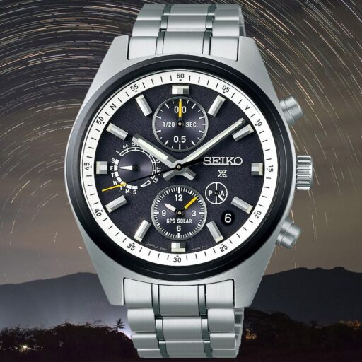 SEIKO精工 Astron 太陽能 GPS 雙時區計時腕錶 (5X83-0AH0D/SSH167J1)