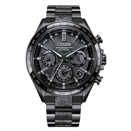 CITIZEN星辰 GPS衛星對時光動能腕錶 新年   年終 CC4067-66E 附提袋