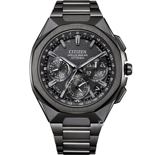 CITIZEN星辰 ATTESA GPS 對時 陶瓷錶圈光動能腕錶 男錶 手錶-44mm CC4105-69E