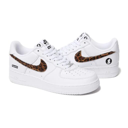 Supremex GOODENOUGH x Nike Air Force 1 Low SP "White Cheetah Print" 豹紋 三方聯名 空軍一號 IM3483-100