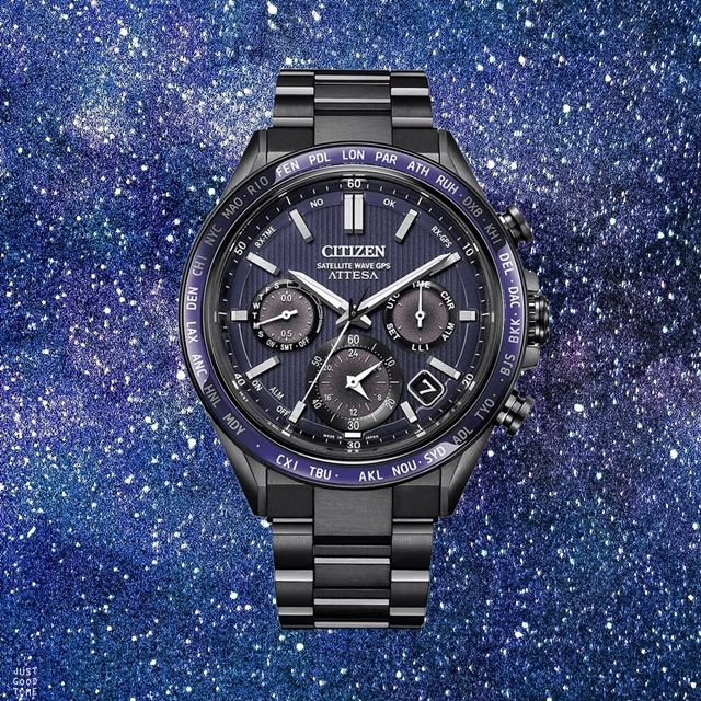 CITIZEN星辰 韋禮安廣告款 紺星款 光動能GPS衛星對時錶 CC4059-64L