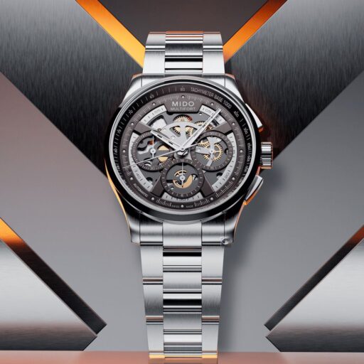 MIDO美度 Multifort 鏤空計時碼錶 機械錶 男錶 手錶-43mm M0386621106000