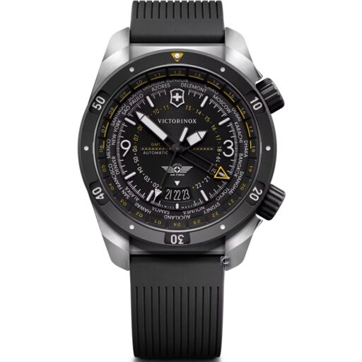 VICTORINOX瑞士維氏 Air Pro GMT Automatic 機械腕錶 男錶 手錶-43mm VISA-242005