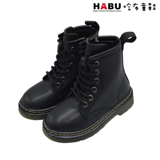 HABU 哈布童鞋HABU 哈布童鞋 經典馬丁靴 兒童馬丁靴 ZF01B-BK/ZF01W-BK/7050-BK/7050W-BK