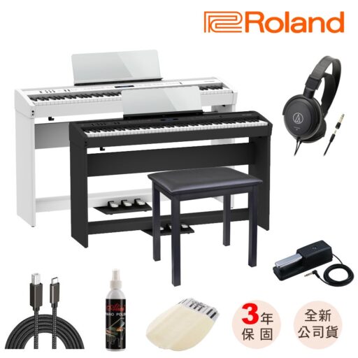 Roland 樂蘭FP-60X 88鍵 數位鋼琴 整組 (保固3年/手機錄音線/耳機/保養組)