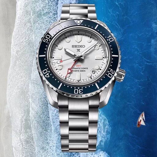 SEIKO精工 Prospex 大谷翔平廣告款GMT300米機械潛水錶/42mm 6R54-00P0S(SPB519J1)
