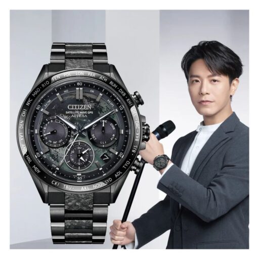 CITIZEN星辰  限量HAKUTO-R限定款韋禮安配戴GPS衛星對時光動能手錶-44.3mmCC4065-61Y