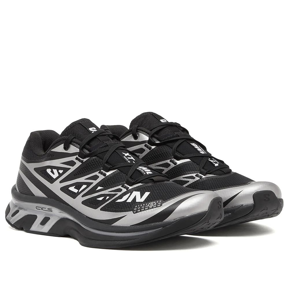 SALOMON 薩洛蒙x MM6 Maison Margiela XT "Black Silver" 黑 銀 聯名 緩衝 復古 男鞋 休閒鞋 L49107000 491070