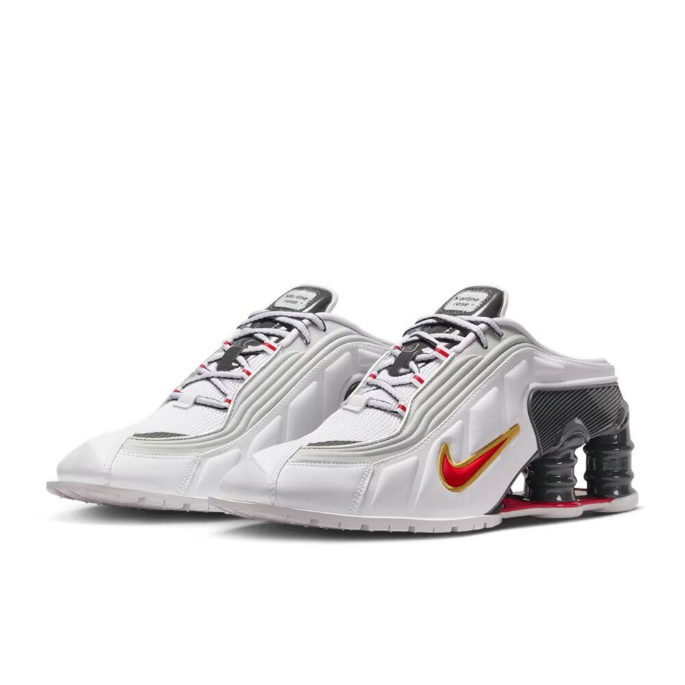 NIKE 耐吉Martine Rose x W Nike 黑白紅 足球 彈簧鞋 休閒鞋 運動鞋 女鞋男段 IM5420-100:圖片 2