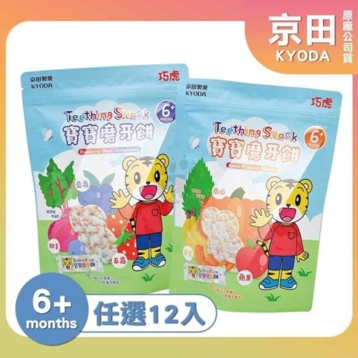 京田製菓KYODA 巧虎寶寶磨牙餅 X12包(36g/包)