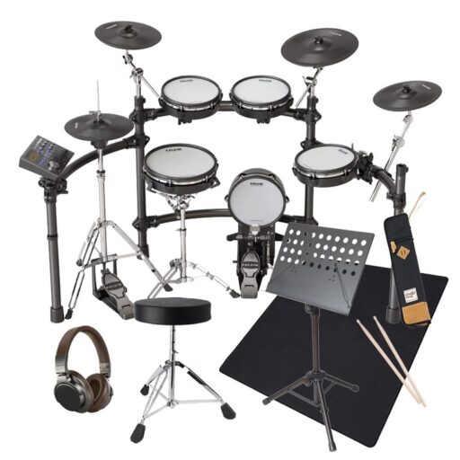 NUXDM-8 全網狀鼓面電子鼓+進階配套組3選1 (原廠公司貨 商品保固二年)