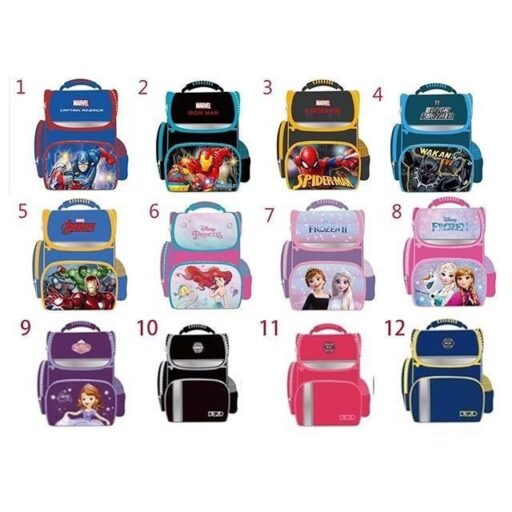 雪黛屋冰雪奇緣.美人魚 .復仇者聯盟.黑豹.蜘蛛人.鋼鐵人U型大開口中高低年級