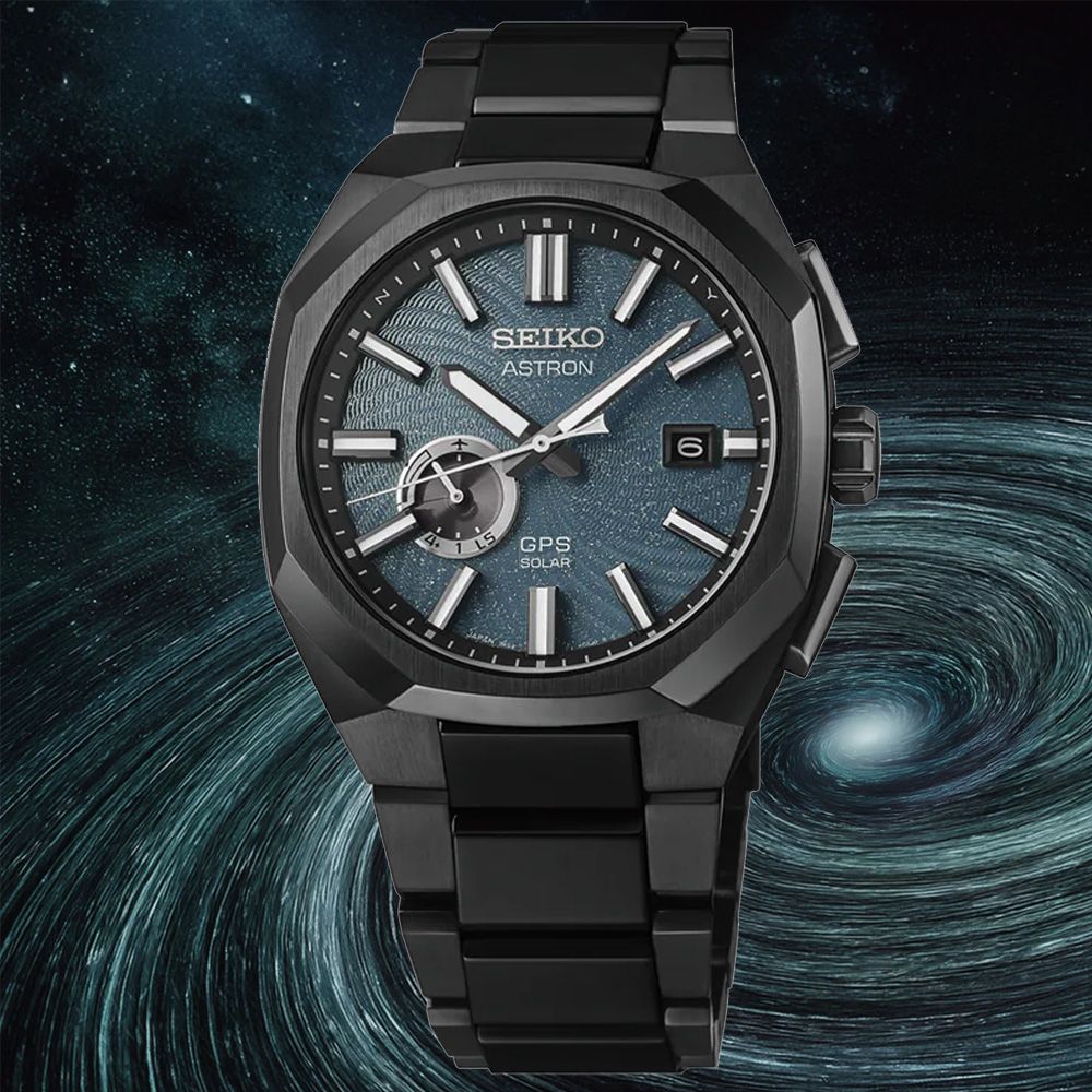 SEIKO精工 Astron 限量 螺旋星系 GPS 太陽能腕錶 (SSJ039J1/3X62-0AJ0G)