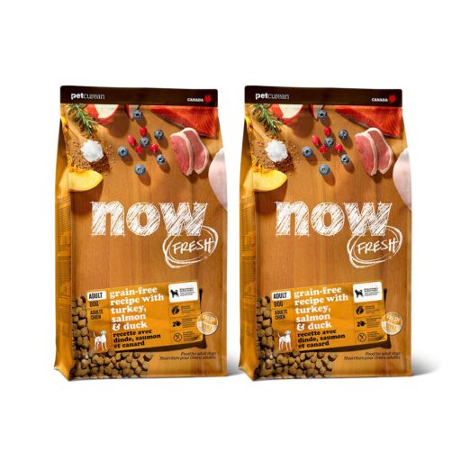 now鮮肉天然糧 成犬 鮮肉配方3.5磅 兩件組 狗狗無穀天然糧 (犬糧 狗飼料 火雞 鴨肉 鮭魚 護膚 亮毛 挑嘴)