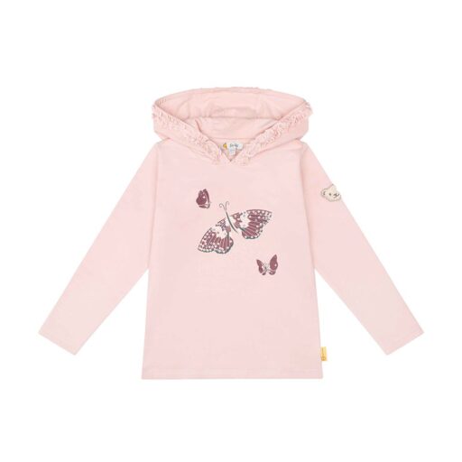 STEIFF德國精品童裝 - 連帽長袖T恤衫 (蝴蝶)