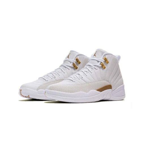NIKE 耐吉Air Jordan 12 OVO 白金 873864-102