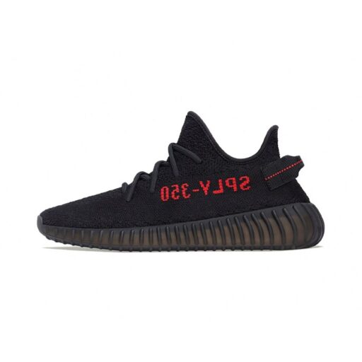adidas 愛迪達 Yeezy Boost 350 黑底紅字 男鞋 運動鞋 慢跑鞋 CP9652
