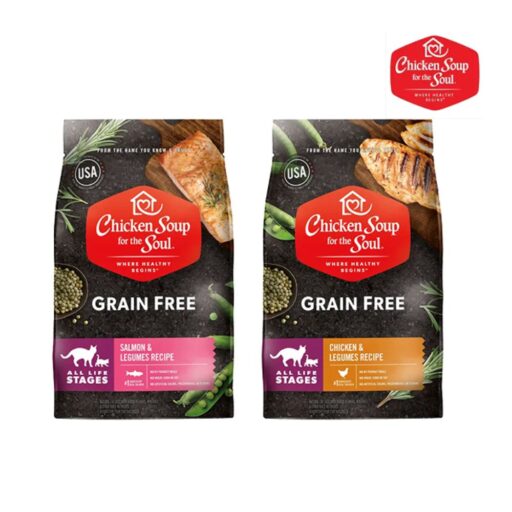 Chicken Soup 美國心靈雞湯黑標無穀系列-低敏護膚全齡貓配方12LBS(5.4kg)