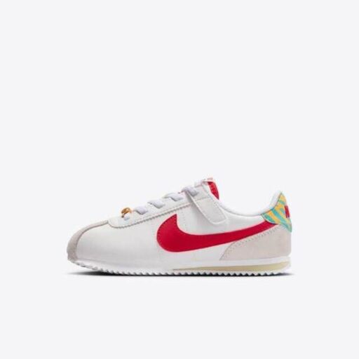 NIKE 耐吉Nike Cortez Easyon PS [HV6005-161] 中童 運動休閒鞋 阿甘鞋 CNY 新年 蛇年 白紅