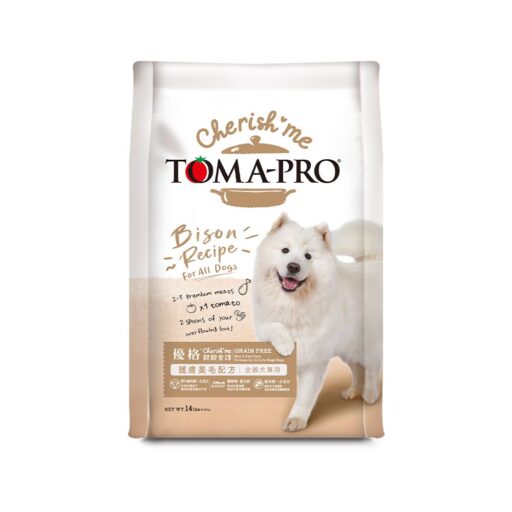 TOMA-PRO優格 親親食譜 護膚美毛野牛配方 14磅 護膚美毛 提亮毛色 天然糧 高營養 狗飼料 全齡犬 送贈品