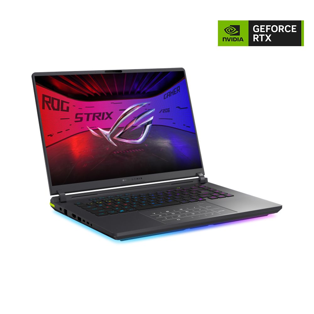 ASUS ROG 華碩Strix G16 16吋電競筆電黑色(Ultra 9 275HX/16GB/1TB/GeForce RTX 5080/WIN11/G615LW-0051G275HX-NBL)