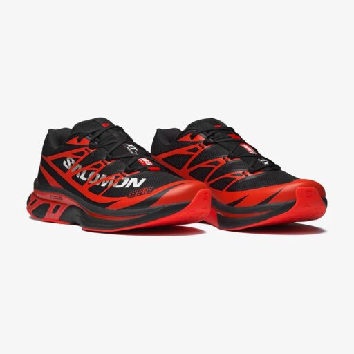 SALOMON 薩洛蒙x MM6 Maison Margiela XT "Black Cherry Tomato" 黑 紅 聯名 休閒鞋 男鞋 運動鞋 L49108300 491083