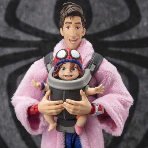 BANDAI S.H.Figuarts SHF 漫威 蜘蛛人：穿越新宇宙 彼得‧B‧帕克＆梅黛‧帕克 可動完成品