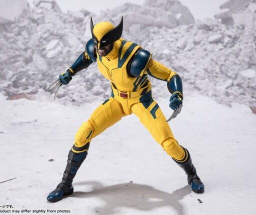 BANDAI S.H.F 死侍與金鋼狼 DEADPOOL&WOLVERINE 金鋼狼 可動完成品