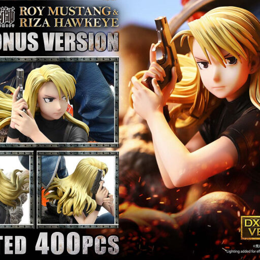 【Prime 1 Studio】 CMFMA-02DXS 鋼之煉金術師 羅伊．馬斯坦古 ＆ 莉莎．霍克愛 1：6雕像 豪華特典版