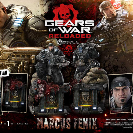 【Prime 1 Studio】 REMGEARS-01 戰爭機器：重裝上陣 馬庫斯·菲尼克斯 1：3雕像