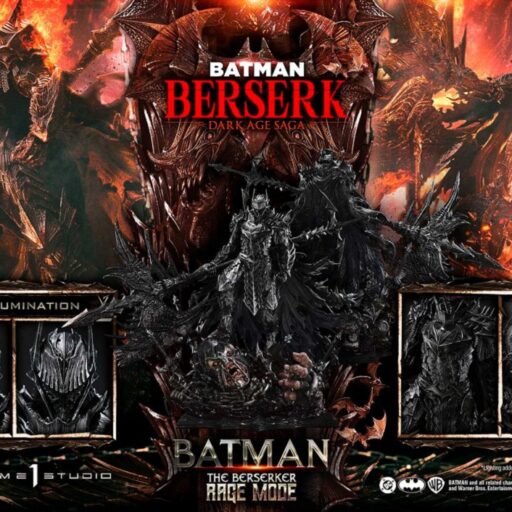 【Prime 1 Studio】 UPMDC-14 DC漫畫 蝙蝠俠 狂戰士鎧甲 1：4雕像