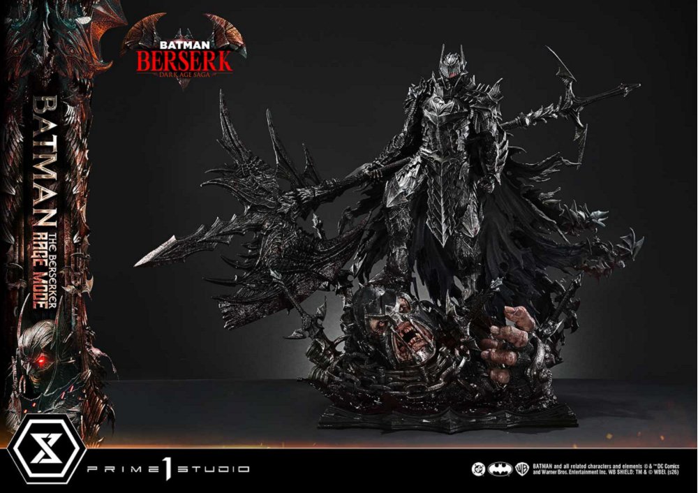 【Prime 1 Studio】 UPMDC-14DXS DC漫畫 蝙蝠俠 狂戰士鎧甲 1:4雕像 豪華特典版:圖片 8