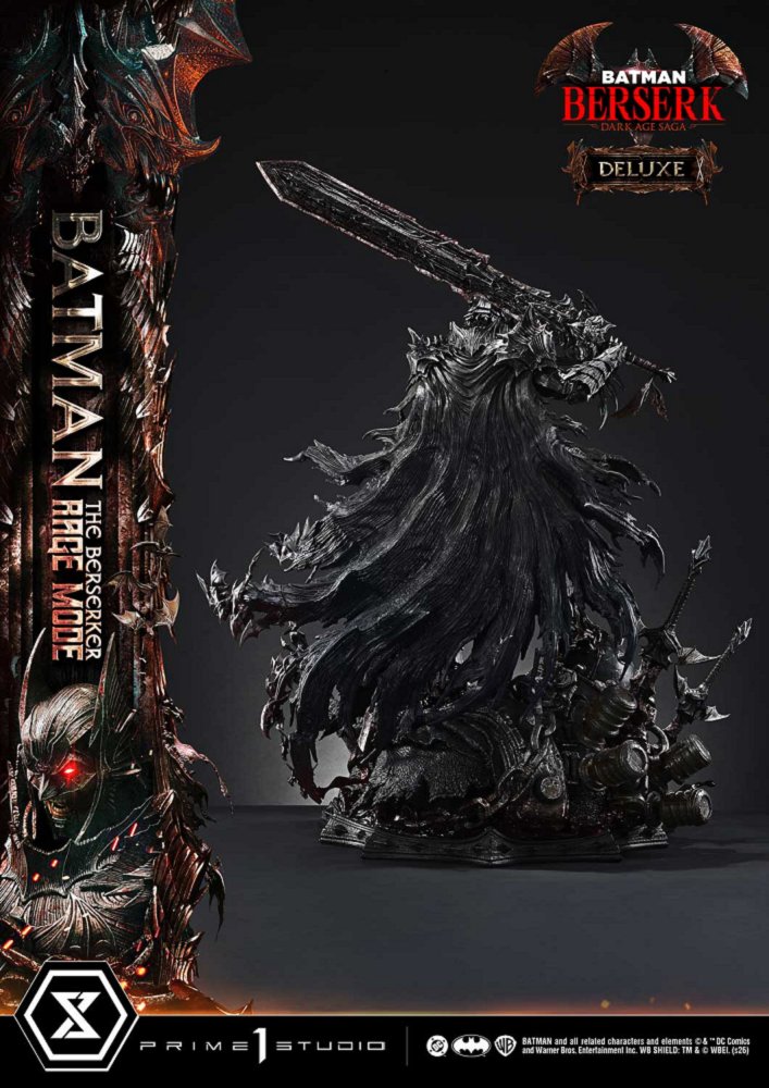 【Prime 1 Studio】 UPMDC-14DXS DC漫畫 蝙蝠俠 狂戰士鎧甲 1:4雕像 豪華特典版:圖片 10
