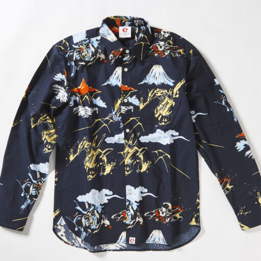 STRICT-G JP 「機動戰士Z鋼彈」 決戰 THE・O 和風花襯衫