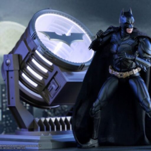 DC 蝙蝠俠 黑暗騎士 蝙蝠俠 探照燈 組裝模型