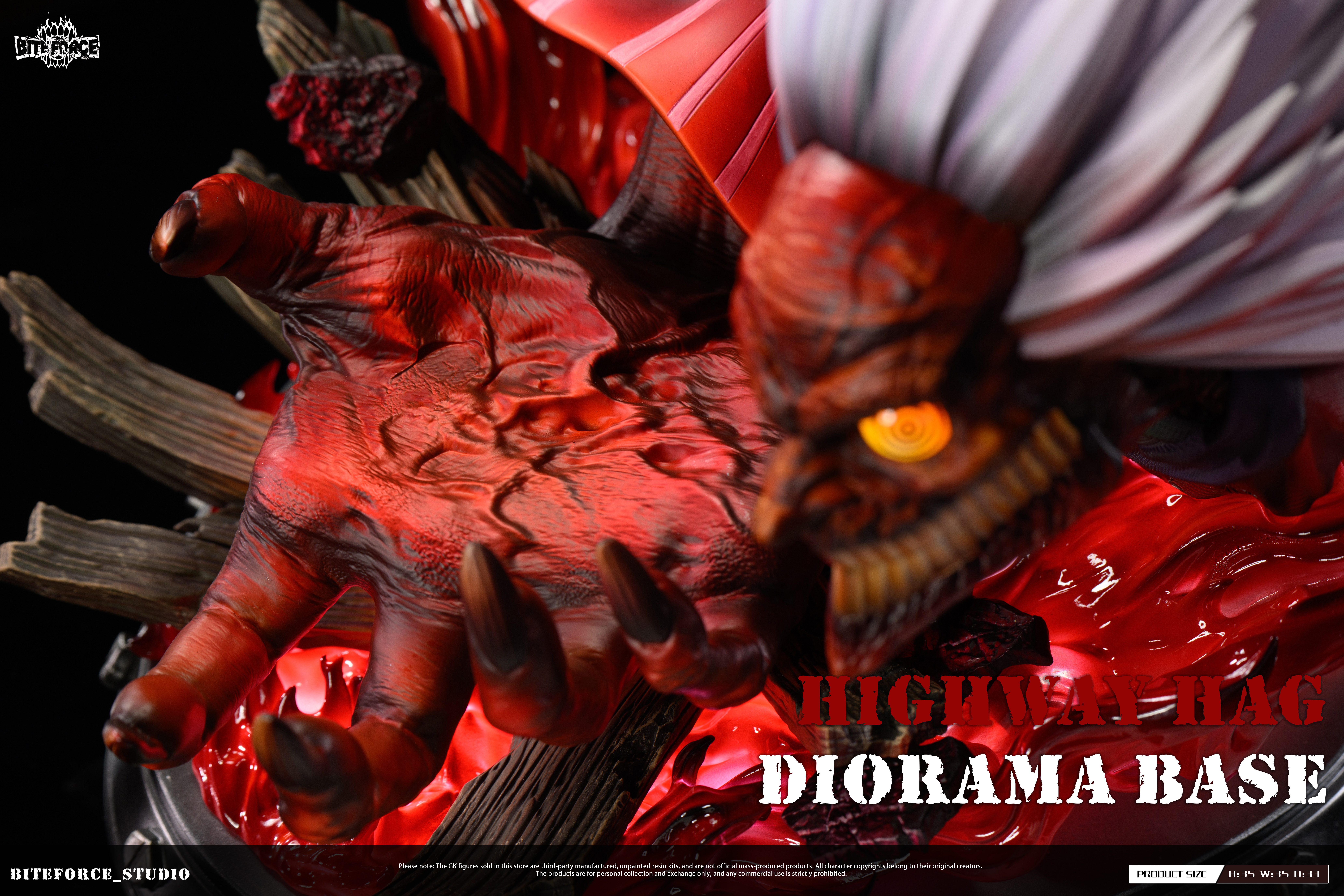 【膽大黨】咬合力 BiteForce工作室-DANDADAN系列 第一彈 厄卡倫 高倉健:圖片 7