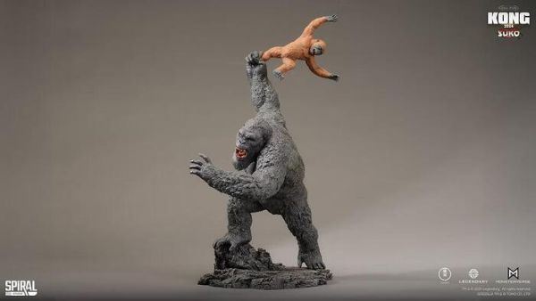 Spiral Studio HoF系列 哥吉拉與金剛：新帝國 金剛與迷你金剛 靜態完成品