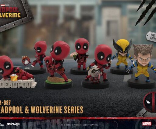 Beast kingdom 盲盒 死侍與金鋼狼系列 全6+1款 一中盒6入販售 MEA-087