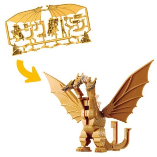 BANDAI 片假名組裝公仔 王者基多拉