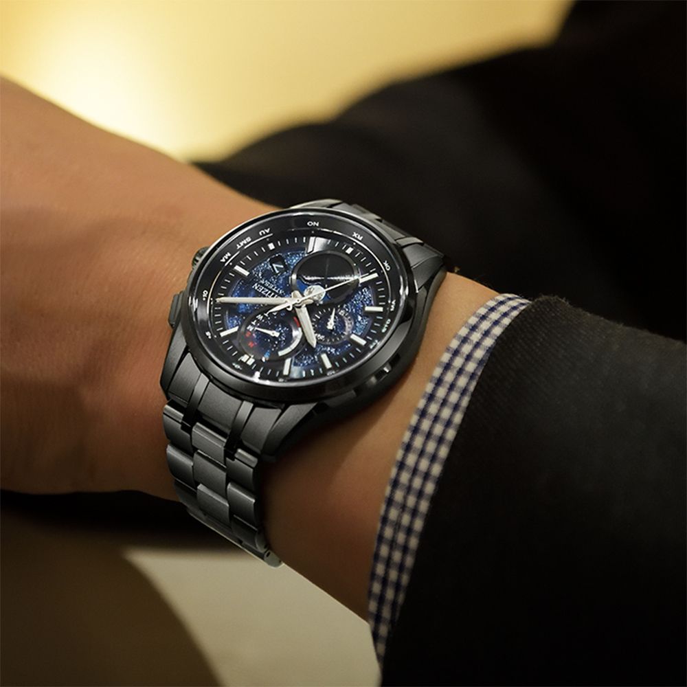 CITIZEN星辰 HAKUTO-R 限量月相光動能電波手錶 BY1008-67L:圖片 2