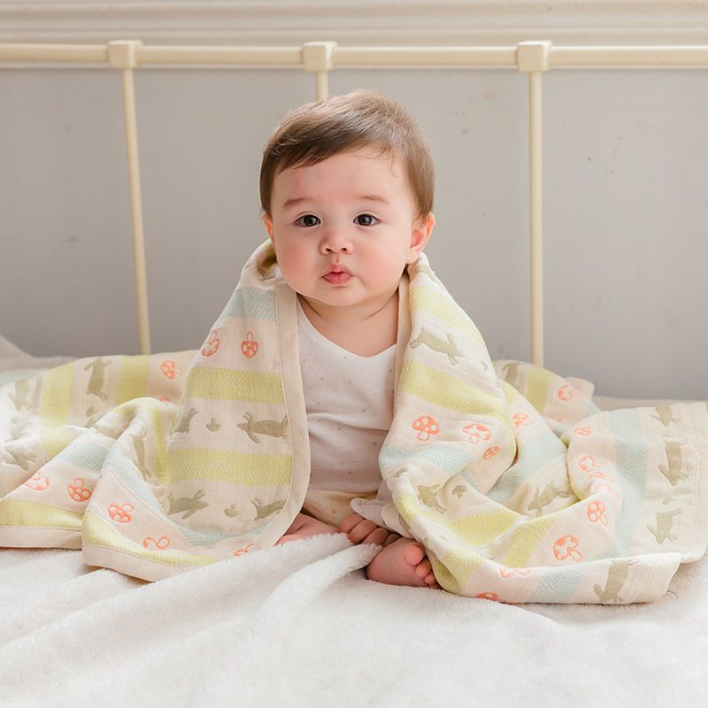 Hoppetta童趣森林六層紗被(M):圖片 2