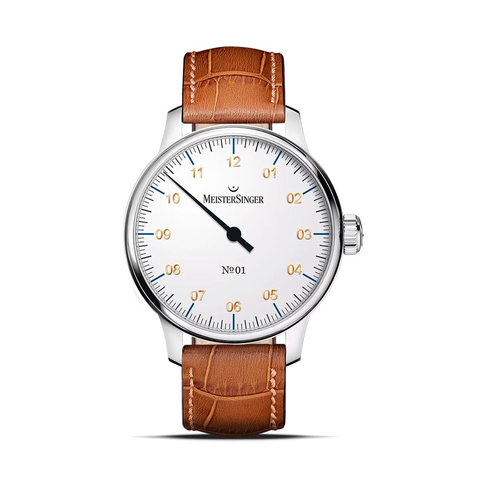 MeisterSinger明斯特 AM3301G N°01 - 白色手動上鍊手錶(機械錶 男錶 手動上鍊):圖片 2