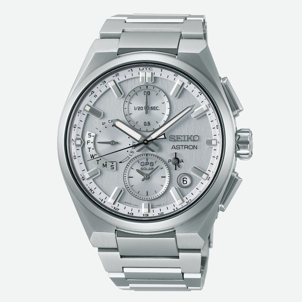 SEIKO精工 Astron GPS衛星對時 鈦金屬 雙時區計時腕錶-白_SK028 SSH159J1/5X83-0AE0S:圖片 2